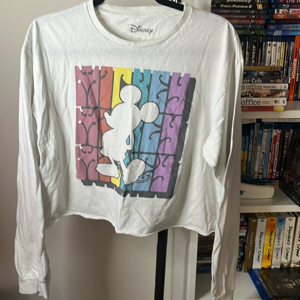 Mickey Large Crop Top